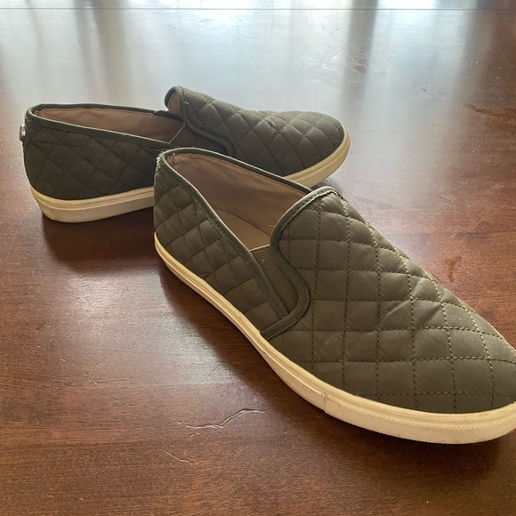 Steve Madden Shoes - Muted green. Steve Madden, slip on, sneakers